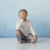 Willow Tree Children^Inquisitive Child (Darker Skin Tone And Hair Color)