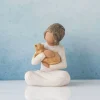 Willow Tree Pets^Kindness (Girl, Darker Skin Tone And Hair Color)