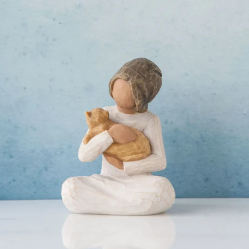 Willow Tree Pets^Kindness (Girl, Darker Skin Tone And Hair Color)