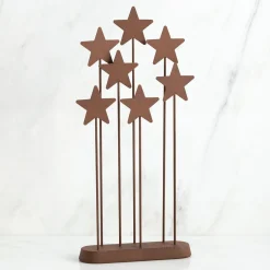Willow Tree Christmas^Metal Star Backdrop