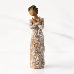 Willow Tree Christmas^Music Speaks (Darker Skin)