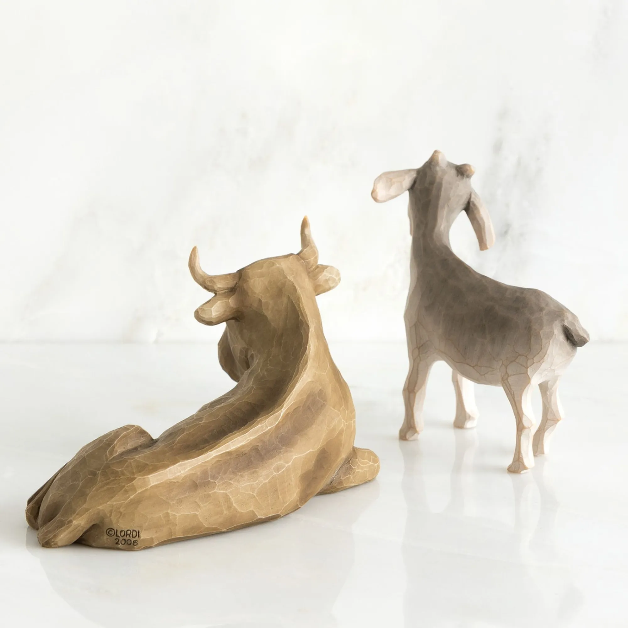 Willow Tree Christmas^Ox And Goat
