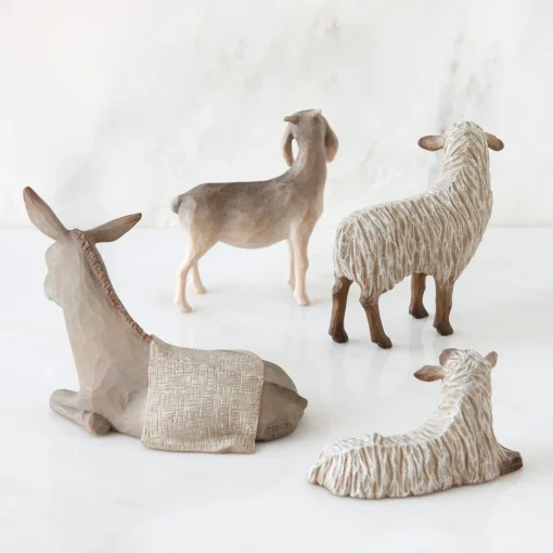 Willow Tree Christmas^Sheltering Animals For The Holy Family