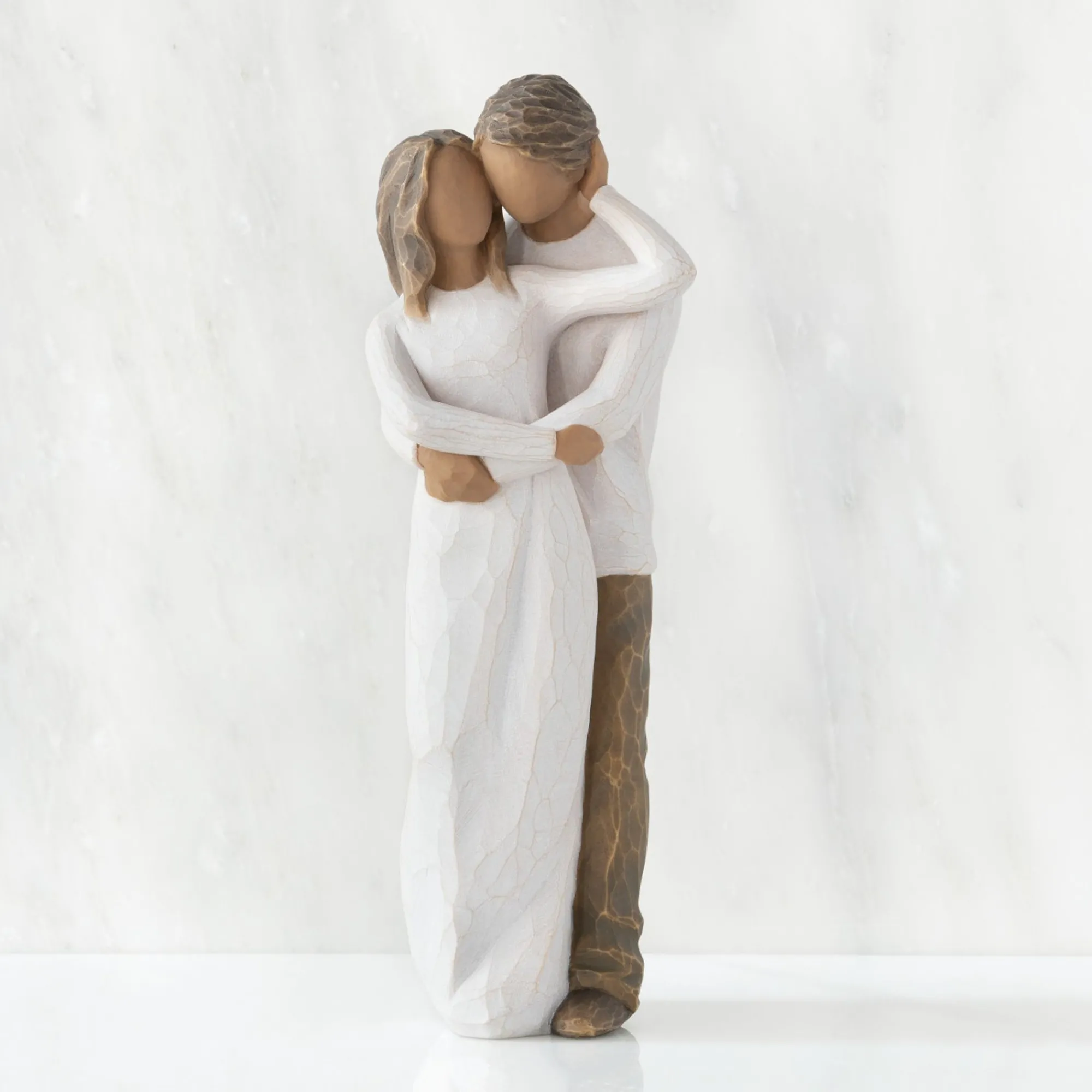 Willow Tree Couples^Together (Darker Skin Tones And Hair Color)
