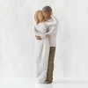 Willow Tree Couples^Together (Woman: Lighter Skin, Man: Darker Skin)